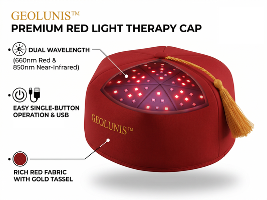Geolunis Radiyn™ LED Light Cap