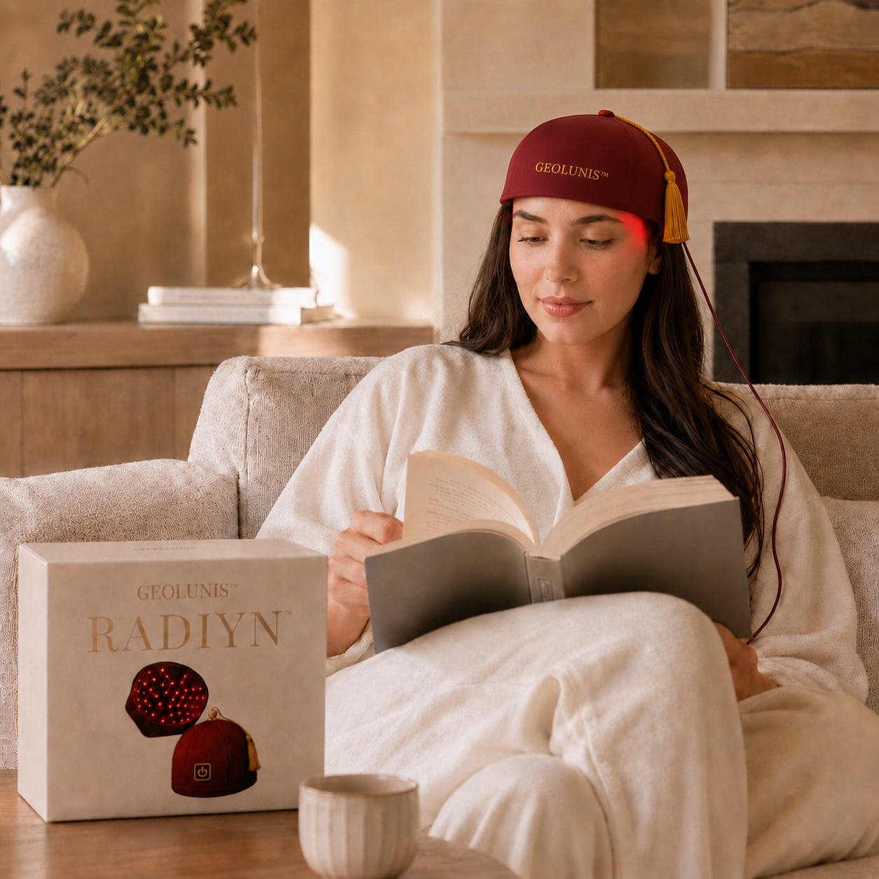 Geolunis Radiyn™ LED Light Therapy Cap