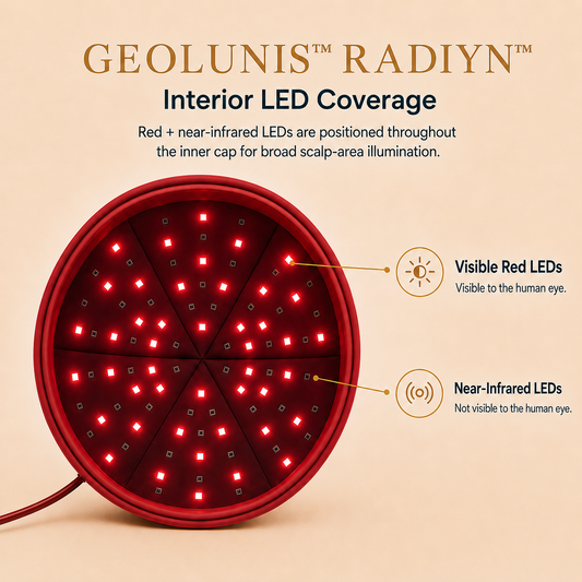 Geolunis Radiyn™ LED Light Therapy Cap