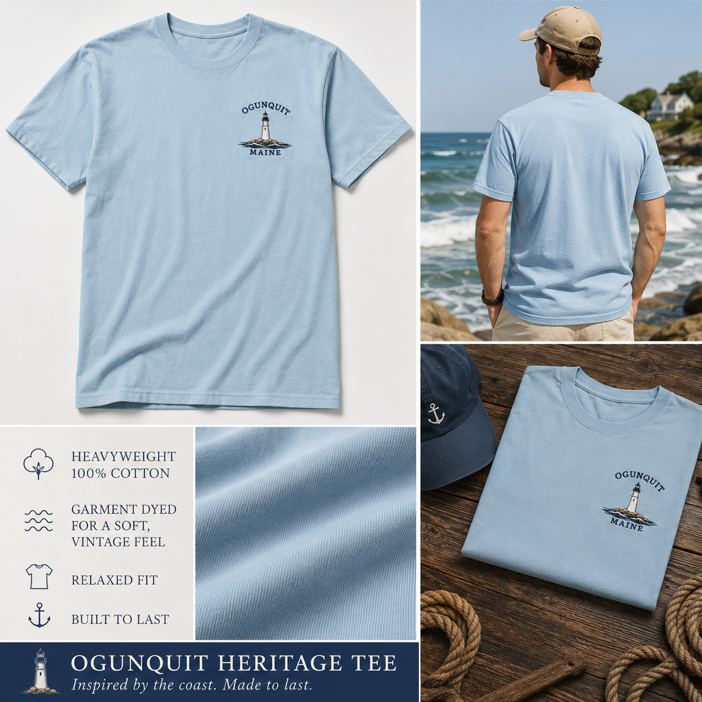 The Ogunquit Heritage Tee